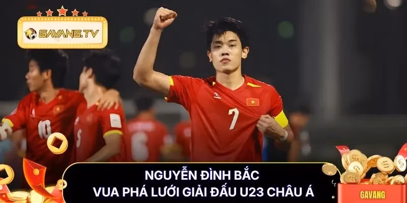 Nguyễn Đình Bắc vua phá lưới giải đấu U23 châu Á